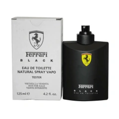 SCUDERIA FERRARI BLACK – CAIXA TESTER SEM TAMPA- EAU DE TOILETTE - 125 ML