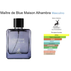 MAITRE DE BLUE ARABE- INSPIRAÇÃO OLFATIVA: BLEU DE CHANEL 100ML na internet
