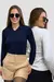 Kit 2 Blusas Tricô Feminina Sueter Decote V Manga Longa Frio na internet