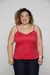 Blusa Feminina Suede Alcinha Plus Size com Elastano - comprar online