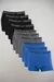 Kit 10 Cuecas Boxer Masculina Reebok Original Microfibra Lisa - comprar online