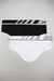 Kit 2 Cueca Slip Masculina Lupo 691 Original Microfibra lisa