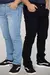 Kit 2 Calças Jeans Masculina 48 ao 56 Slim Tradicional Lisa