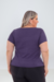 Blusa Suede Feminina Manga Curta Plus Size - comprar online