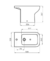 Ferrum - Trento - Bidet 1 Agujero - comprar online