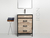 DistaRock- Campi - Iron de 60 cm - Roble Vintage Mesada 1A
