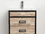 DistaRock- Campi - Iron de 60 cm - Roble Vintage Mesada 1A en internet