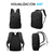 Mochila urbana Universitaria Porta notebook 15.6" EM06 Color Negro en internet