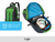 MOCHILA TACTICA 47 LITROS T-GO CAMPING TREKKING MULTIPLES BOLSILLOS EQUIPAJE DE MANO - T-GO