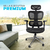 Silla Optimum Ergonómica Ejecutiva De Escritorio Reclinable 135° con Apoyacabeza Ajustable Color negro - comprar online
