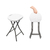 Set X 2 Sillas Banqueta Banquito Taburete Plegable Compacto - T-GO