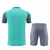 Kit Treino Ajax Adidas 24/25 Camisa Verde Short Cinza na internet