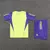 Kit Treino Real Madrid Adidas 23/24 Camisa Amarelo e Short Roxo na internet