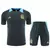Kit Treino Argentina Adidas 24/25 Camisa e Shorts Cinza