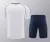 Kit de Treino Napoli EA7 2024/25 Bermuda Azul e Camisa Branca - comprar online