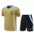 Kit Treino Argentina Adidas 24/25 Camisa Marrom e Short Preto - comprar online