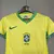 Camisa Feminina Brasil Nike 24/25 Amarela e Verde Baby Luck