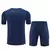 Kit Treino Espanha Adidas 24/25 Camisa e Short Azul Marinho na internet
