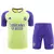 Kit Treino Real Madrid Adidas 23/24 Camisa Amarelo e Short Roxo