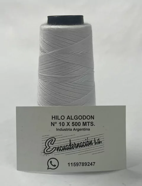 Hilo de Algodon N°10
