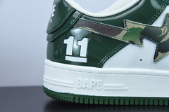 A Bathing Ape Bape Sta Low "Green Whit" - comprar online