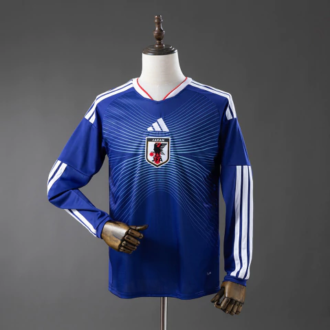 Camisa Japão Copa do Mundo 2026 - Manga Longa