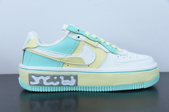 Nike Air Force 1 "Fontanka White Yellow Green" - comprar online