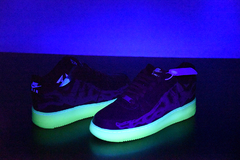 Nike Air Force 1 "Purple Skeleton" na internet