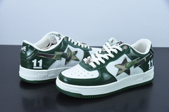 A Bathing Ape Bape Sta Low "Green Whit" na internet