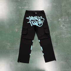 Calça Cargo Minus Two "Blue Logo"