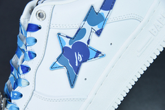 A Bathing Ape Bape Sta Low "Camo Blue" - Lojinha do Jota 