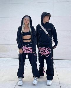 Imagem do Calça Cargo Minus Two "Black Pink''