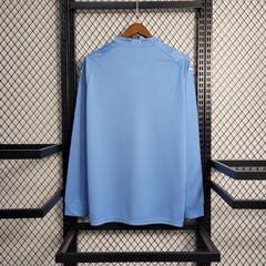 Camisa Manga longa Manchester City Home 23/24 Modelo Torcedor - loja online