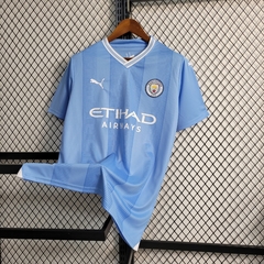 Camisa Manchester City Home 23/24 Modelo Torcedor