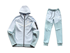 Nike Tech Fleece "Blue and White"
