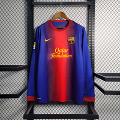 Camisa manga Longa Barcelona 12/13 Modleo Retrô