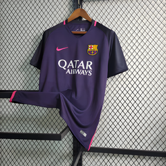 Camisa Barcelona Away 16/17 Modelo Retrô