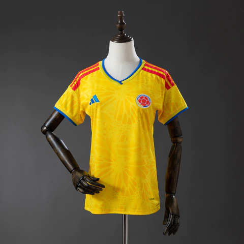 Camisa Colômbia Copa do Mundo 2026 - Modelo Feminino