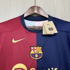 Camisa Barcelona 24/25 Home - Masculina - Modelo Torcedor na internet
