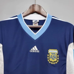Camisa Retrô Seleção da Argentina II 1998 na internet