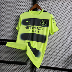 Camisa Manchester City Fora 22/23 Modelo Torcedor
