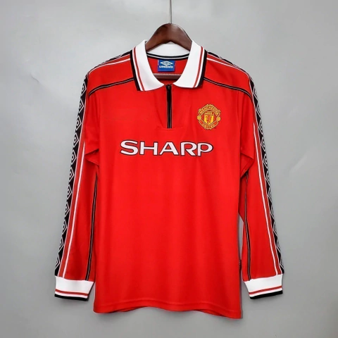 Camisa Manchester United Home 98/99 Modelo Retrô - comprar online