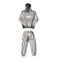 Conjunto Corteiz Rule The World "Cinza"