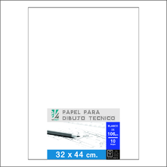 Papel Para Dibujo Tecnico 32x44 De 106 Grs