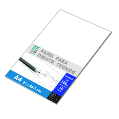 Papel Para Dibujo Tecnico A4 De 106 Grs - comprar online