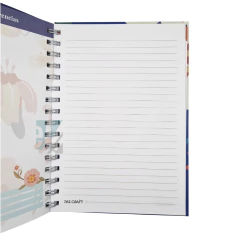 CUADERNO ESPIRAL 80hjs +REGLA+STICKERS (PLANNER) - tienda online
