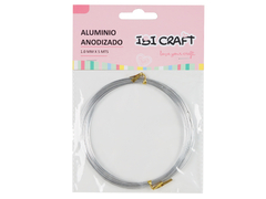 Alambre Aluminio : Plateado