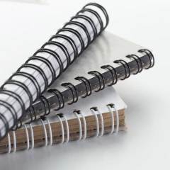 ANILLO DOBLE ALAMBRE 2:1 1/2" 12,7MM NEGRO X 16 UN. en internet