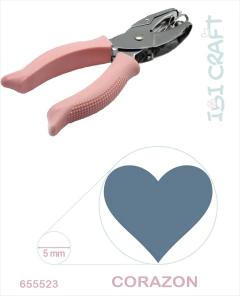 Perforadora Pinza Corazon 5 mm
