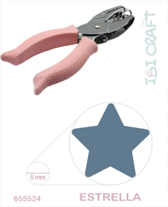 Perforadora Pinza Estrella 5 mm